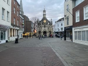 Chichester Market Cross from East Street, March 22nd 2025