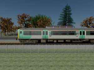 Class 502 WIP model, this possibly was early on when I started using "Mental Ray" renderer in 3D Studio Max 2009 (2012)